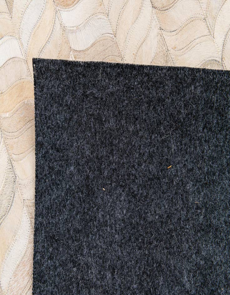 Detail image of  5' 9 x 7' 10 Cowhide Stocks Rug