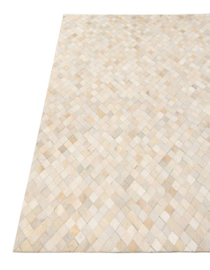 Detail image of  6' x 8' 11 Cowhide Stocks Rug