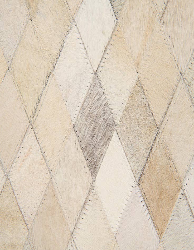 Detail image of  6' x 8' 11 Cowhide Stocks Rug