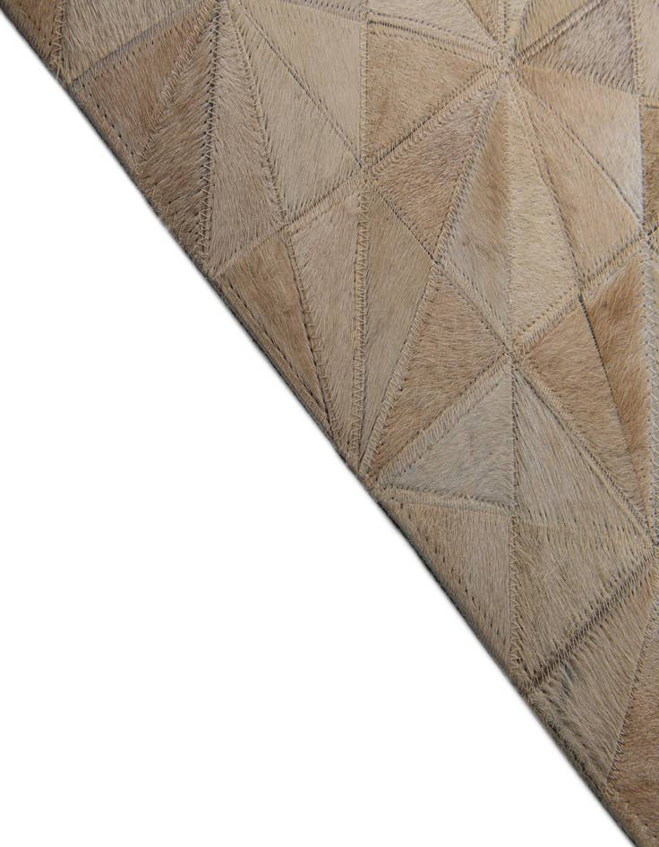 Detail image of  6' 9 x 9' 7 Cowhide Stocks Rug
