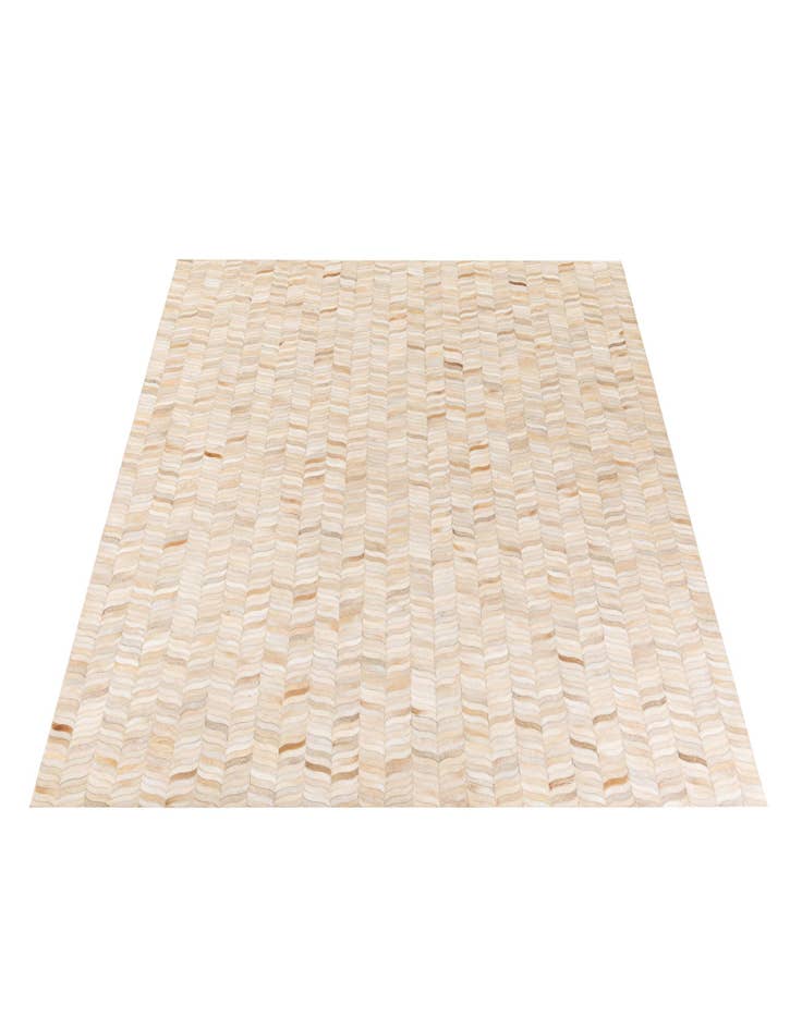 Detail image of  6' 8 x 9' 9 Cowhide Stocks Rug