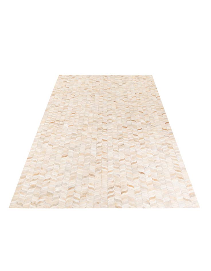 Detail image of  6' 8 x 9' 9 Cowhide Stocks Rug