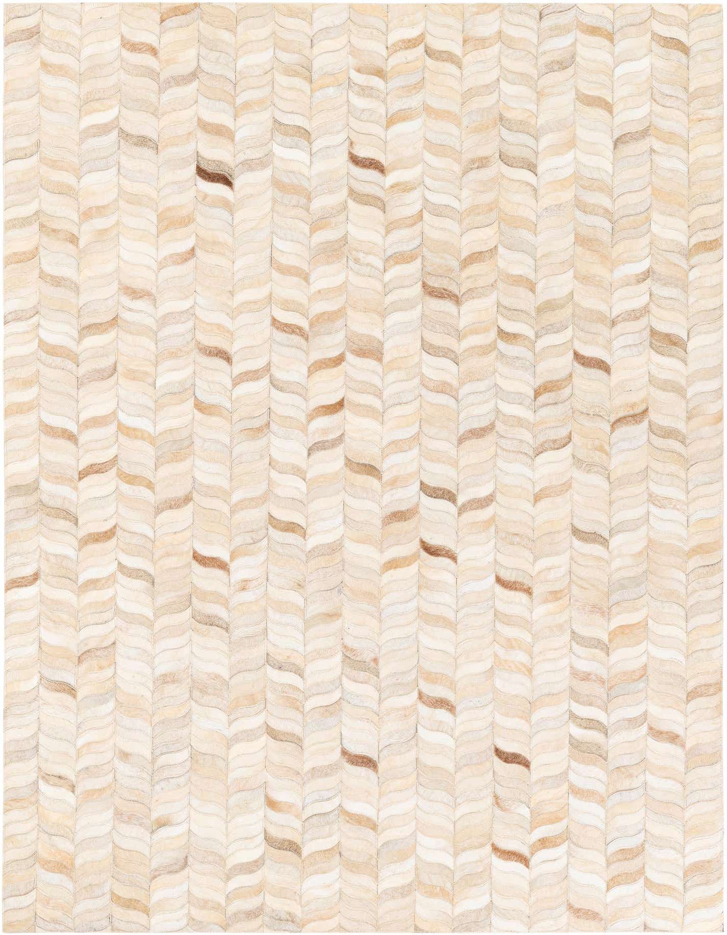 Primary image  4' 8 x 6' 8 Cowhide Stocks Rug