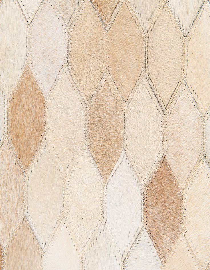 Detail image of  4' 9 x 6' 8 Cowhide Stocks Rug