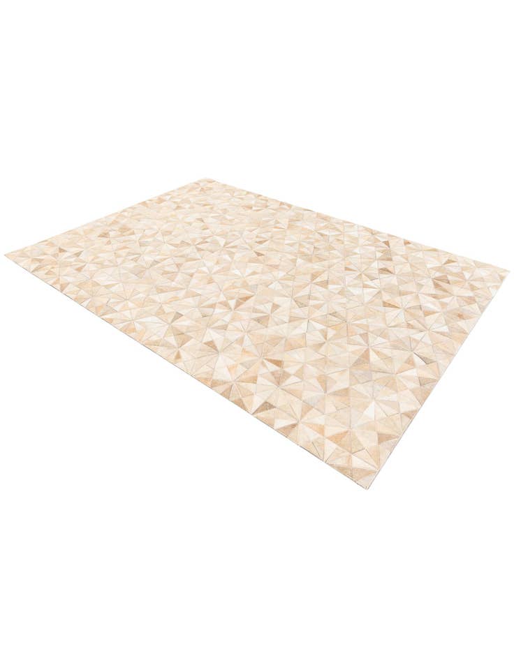 Detail image of  4' 9 x 6' 8 Cowhide Stocks Rug