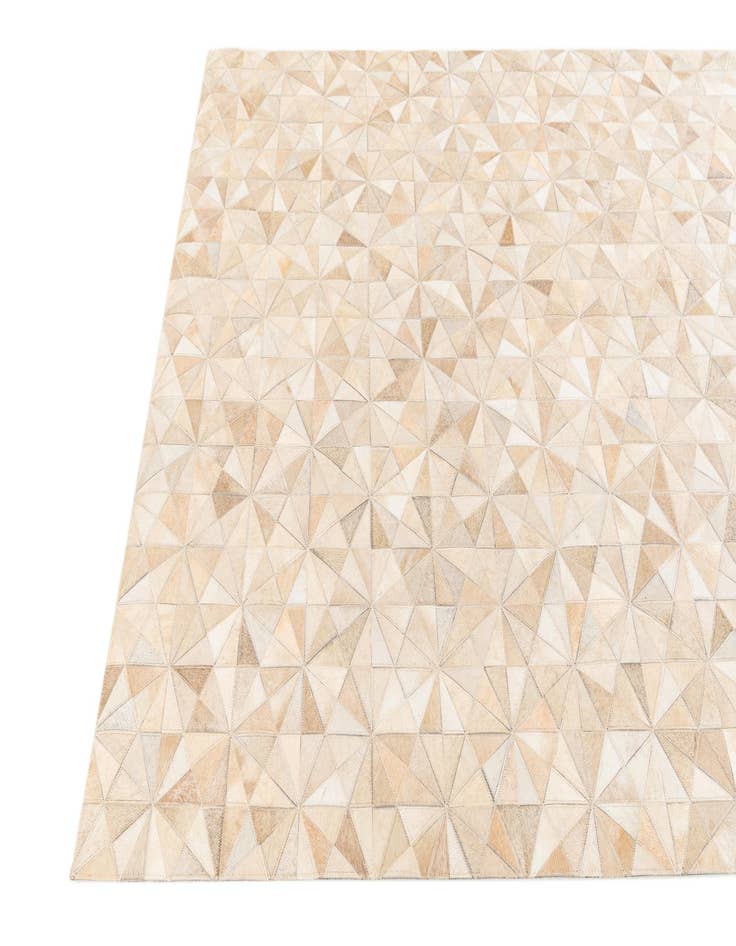 Detail image of  4' 9 x 6' 8 Cowhide Stocks Rug