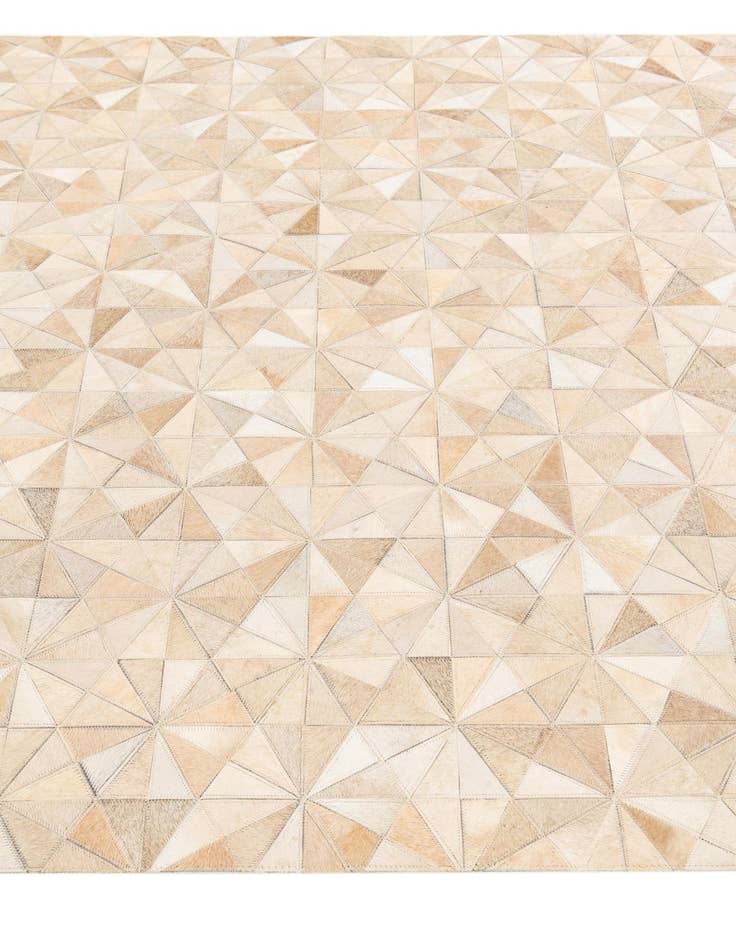 Detail image of  4' 9 x 6' 8 Cowhide Stocks Rug