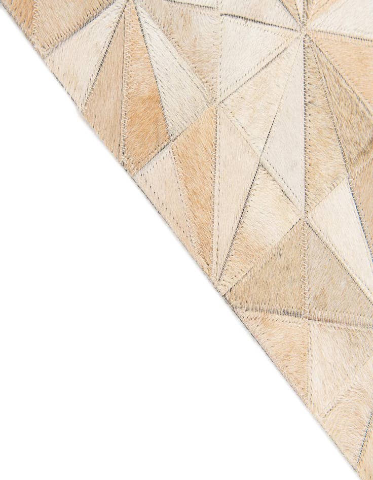 Detail image of  4' 9 x 6' 8 Cowhide Stocks Rug