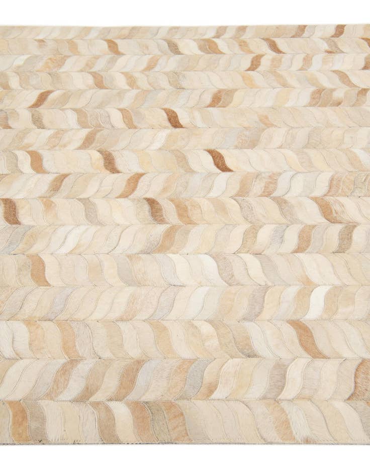 Detail image of  3' 11 x 5' 10 Cowhide Stocks Rug