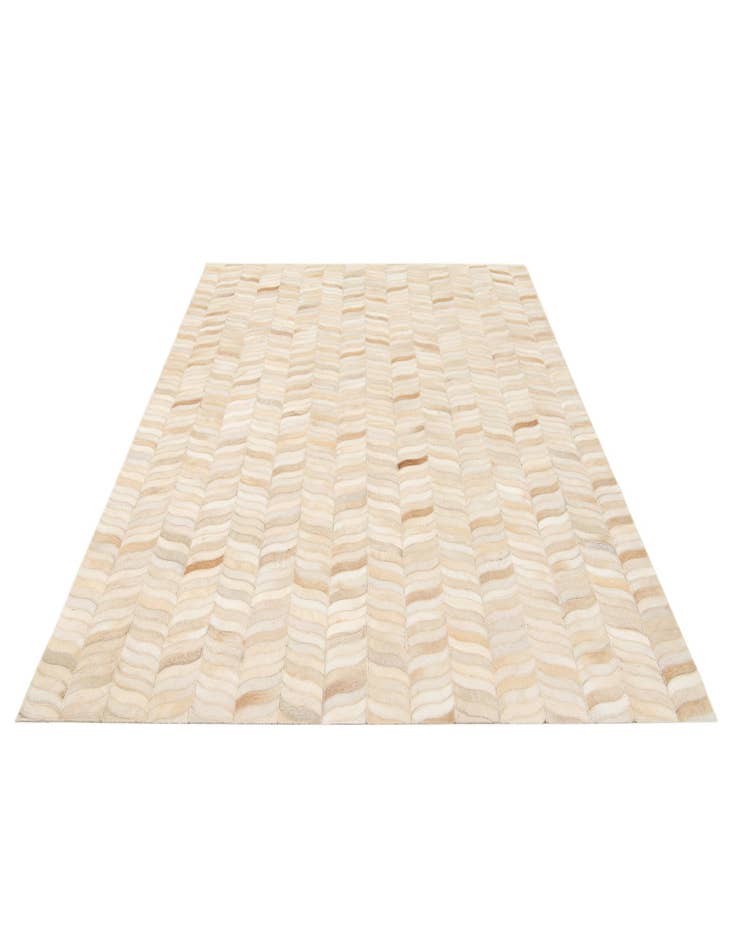 Detail image of  4' x 5' 11 Cowhide Stocks Rug