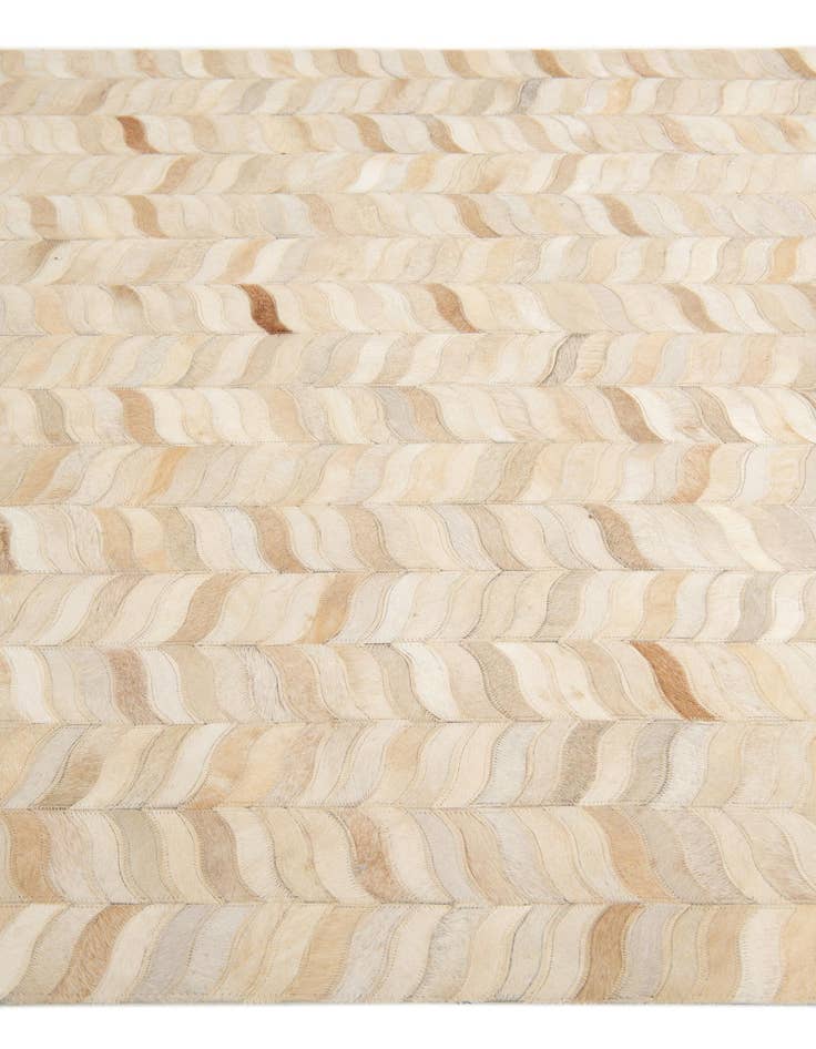 Detail image of  4' x 5' 11 Cowhide Stocks Rug