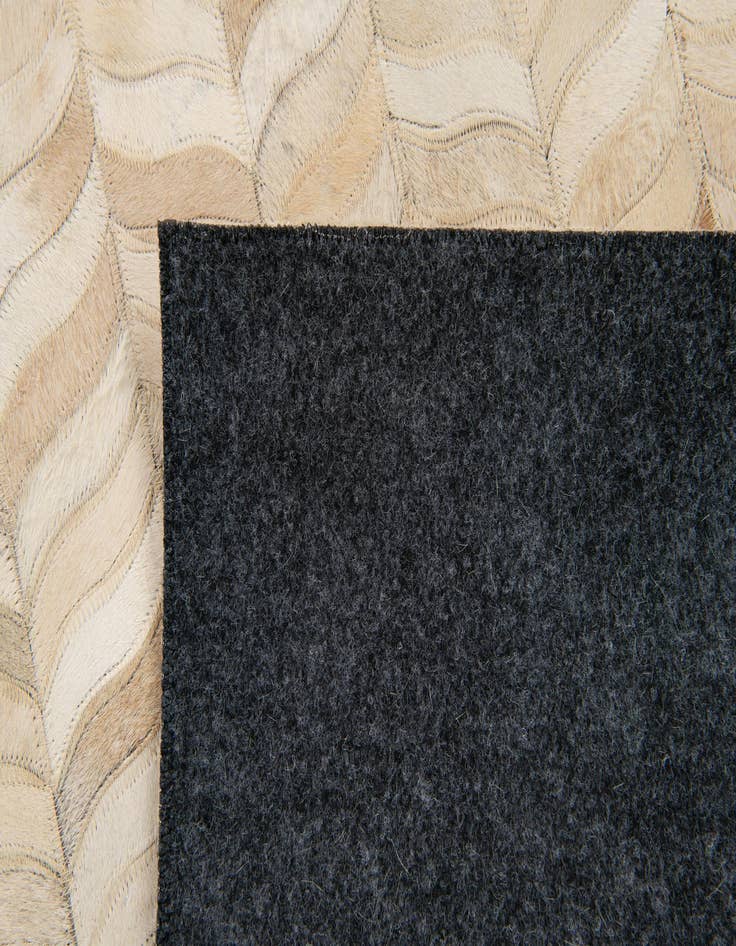 Detail image of  4' x 5' 11 Cowhide Stocks Rug