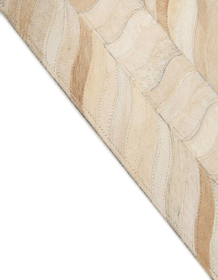 Detail image of  3' 11 x 6' Cowhide Stocks Rug