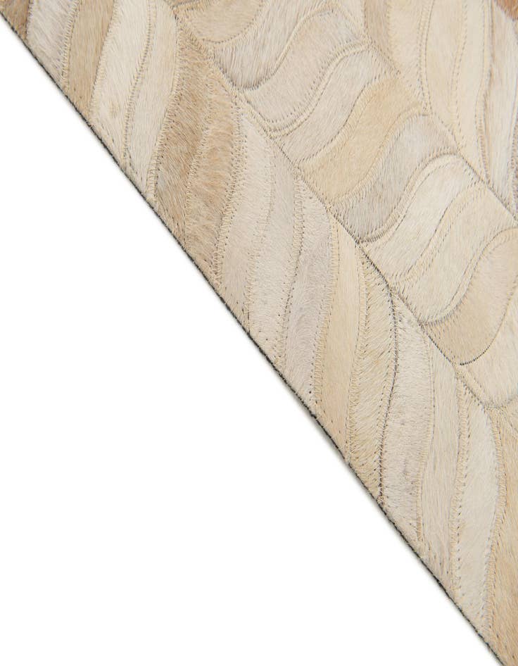Detail image of  3' 11 x 5' 10 Cowhide Stocks Rug