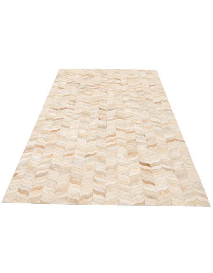 Detail image of  4' x 5' 11 Cowhide Stocks Rug