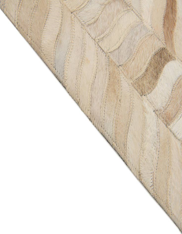 Detail image of  4' x 5' 11 Cowhide Stocks Rug
