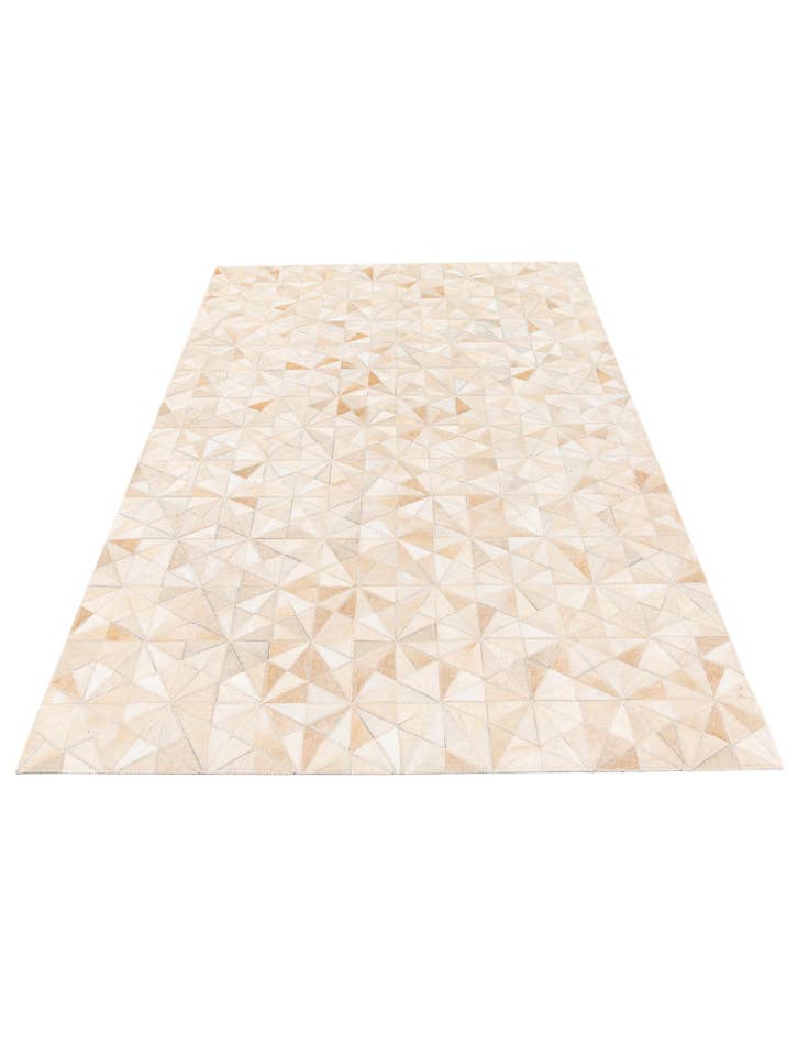 Detail image of  4' x 6' Cowhide Stocks Rug