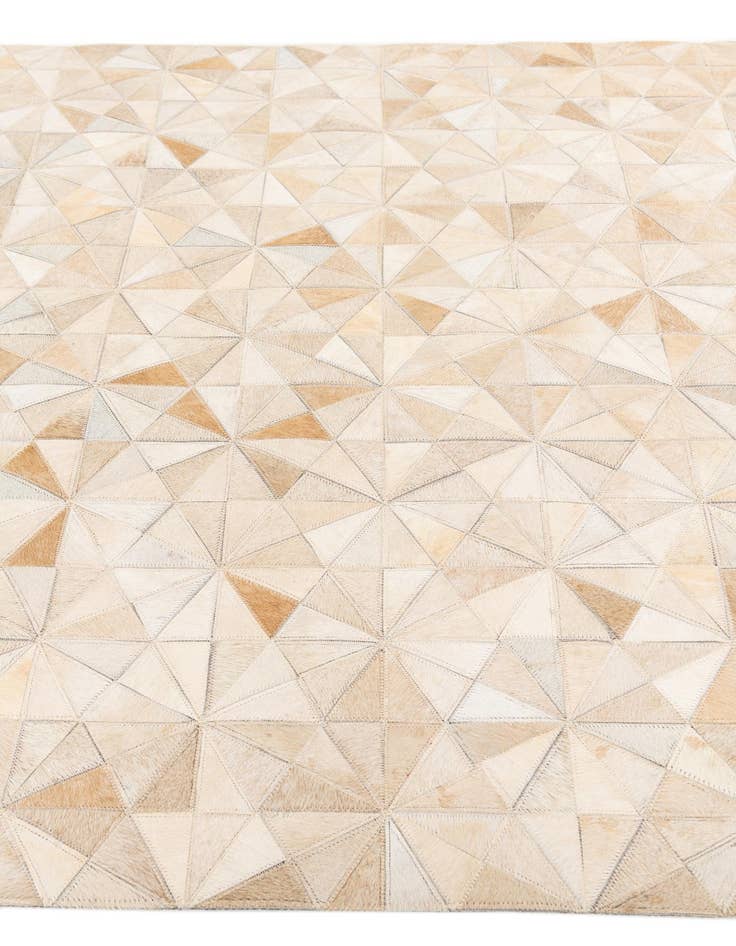 Detail image of  4' x 6' Cowhide Stocks Rug