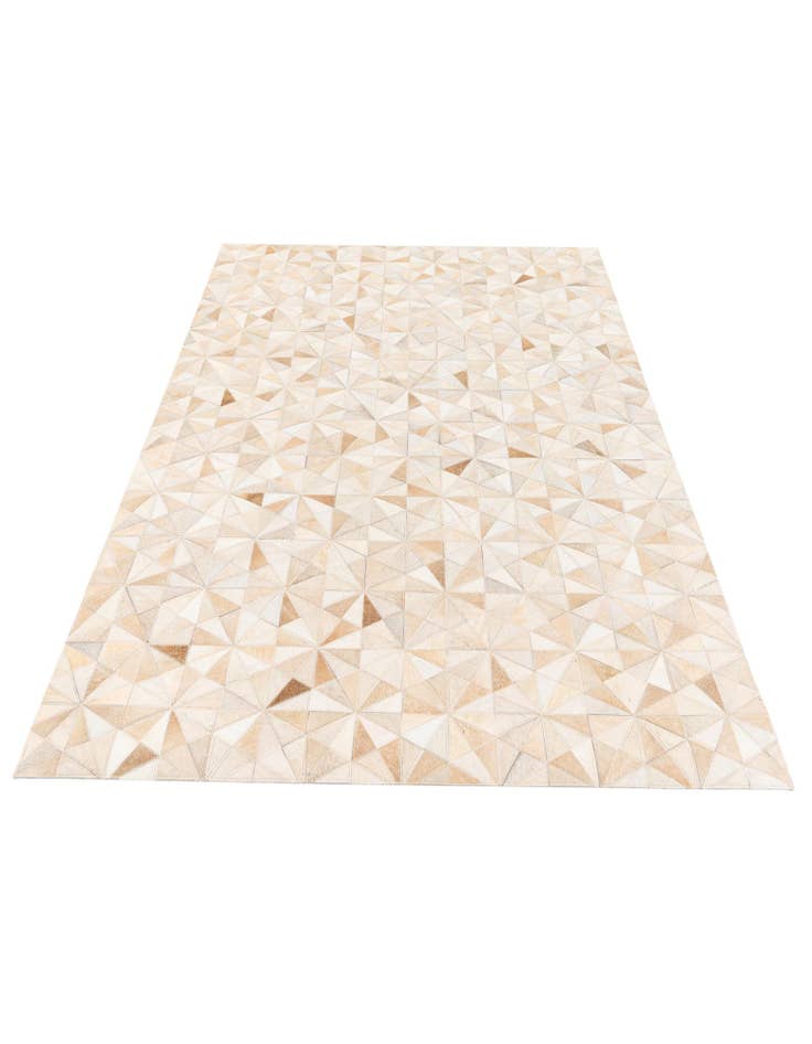 Detail image of  4' x 6' Cowhide Stocks Rug