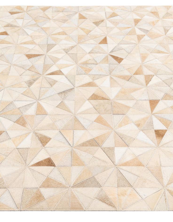 Detail image of  4' x 6' Cowhide Stocks Rug