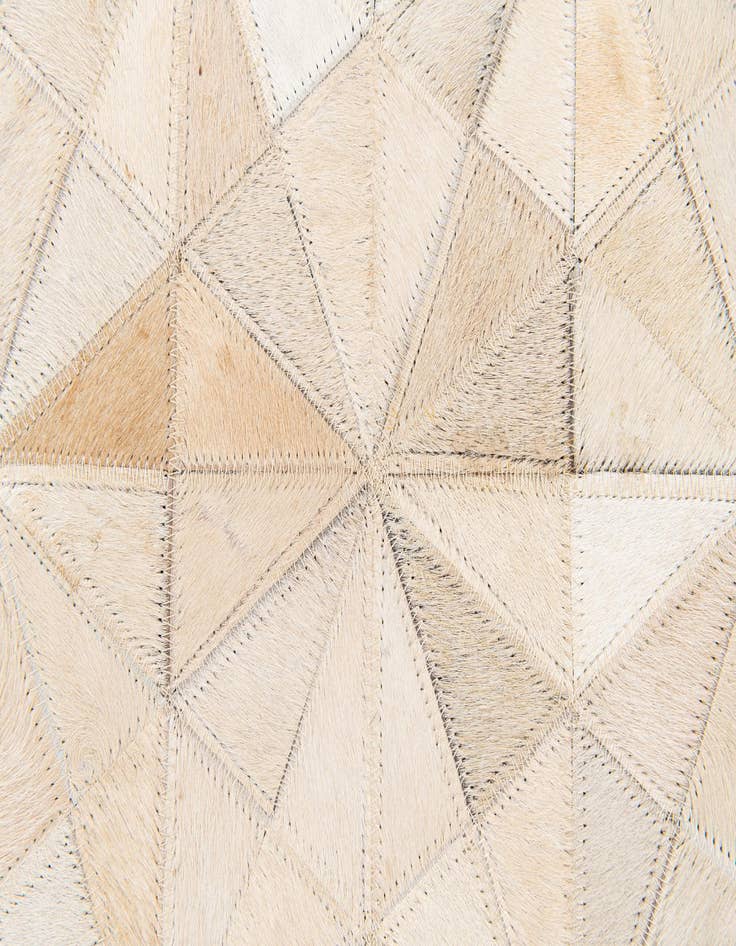 Detail image of  3' 11 x 6' Cowhide Stocks Rug