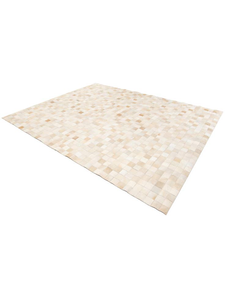 Detail image of  8' x 9' 10 Cowhide Stocks Rug