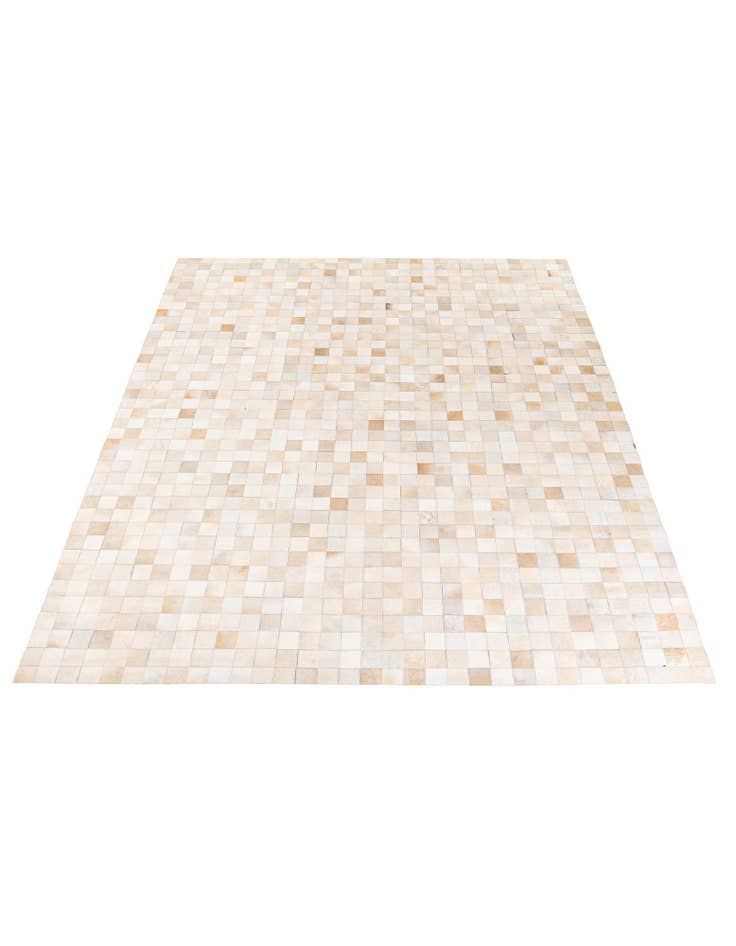 Detail image of  8' x 9' 10 Cowhide Stocks Rug