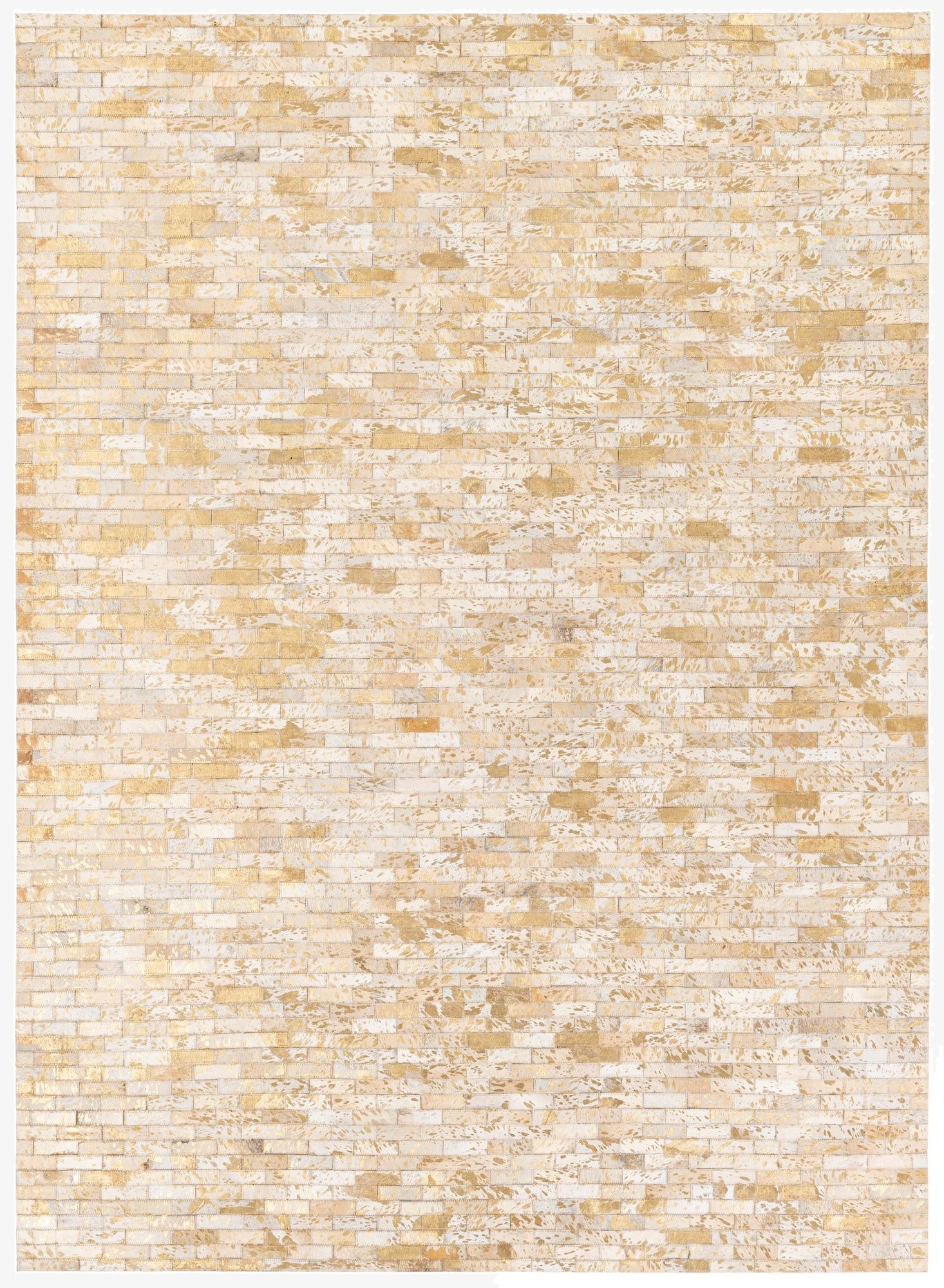  5' 4 x 7' 5 Cowhide Stocks Rug
