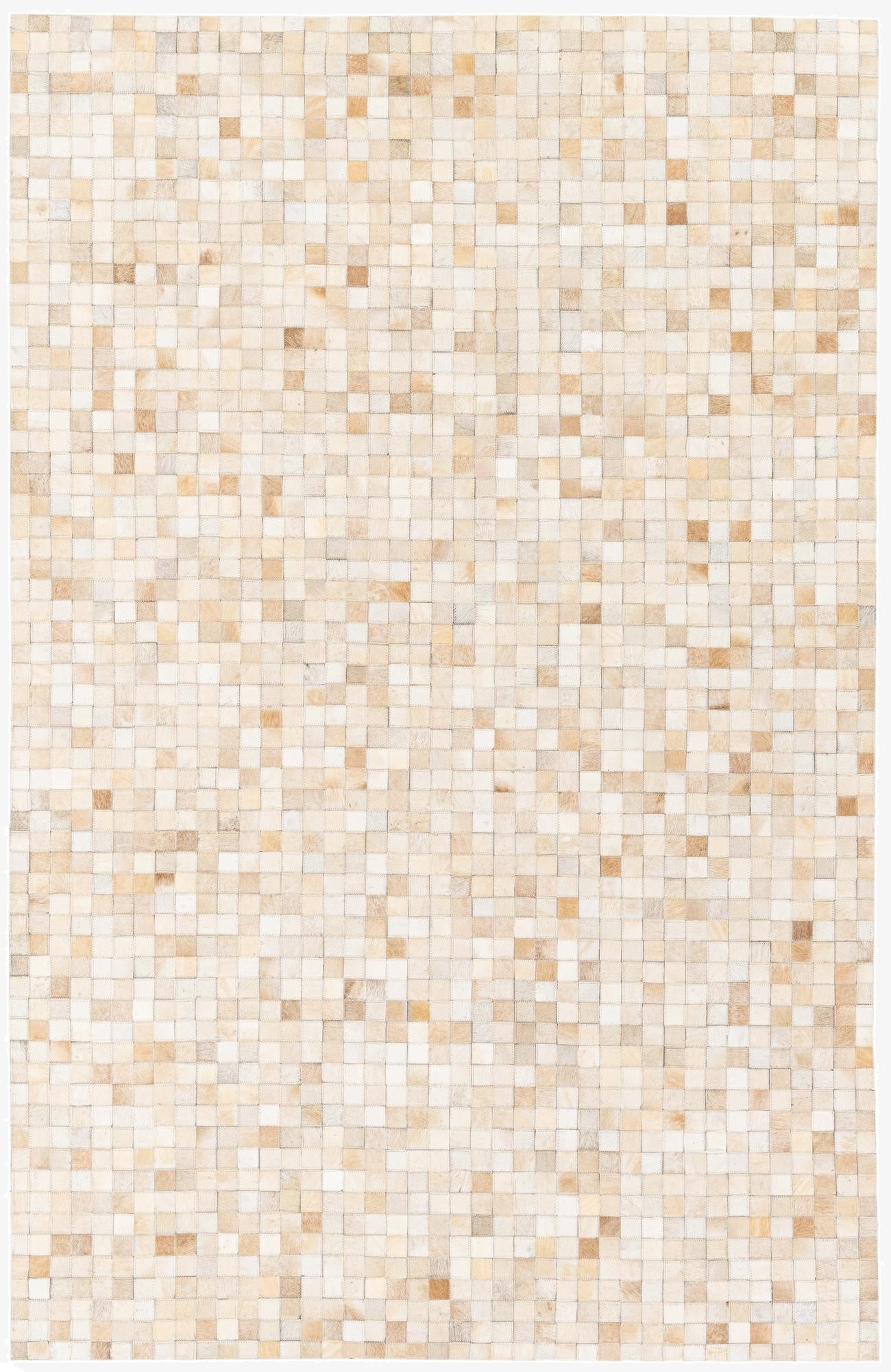  5' 1 x 7' 11 Cowhide Stocks Rug