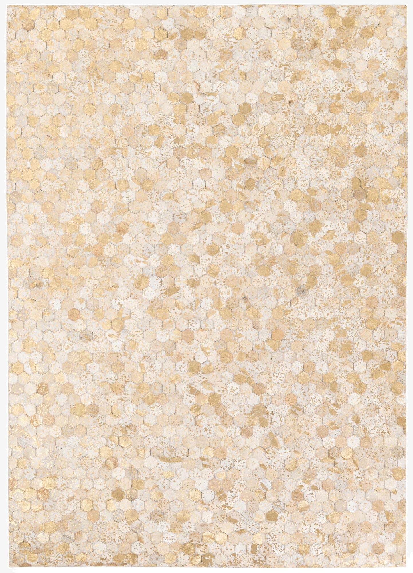  5' 3 x 7' 5 Cowhide Stocks Rug
