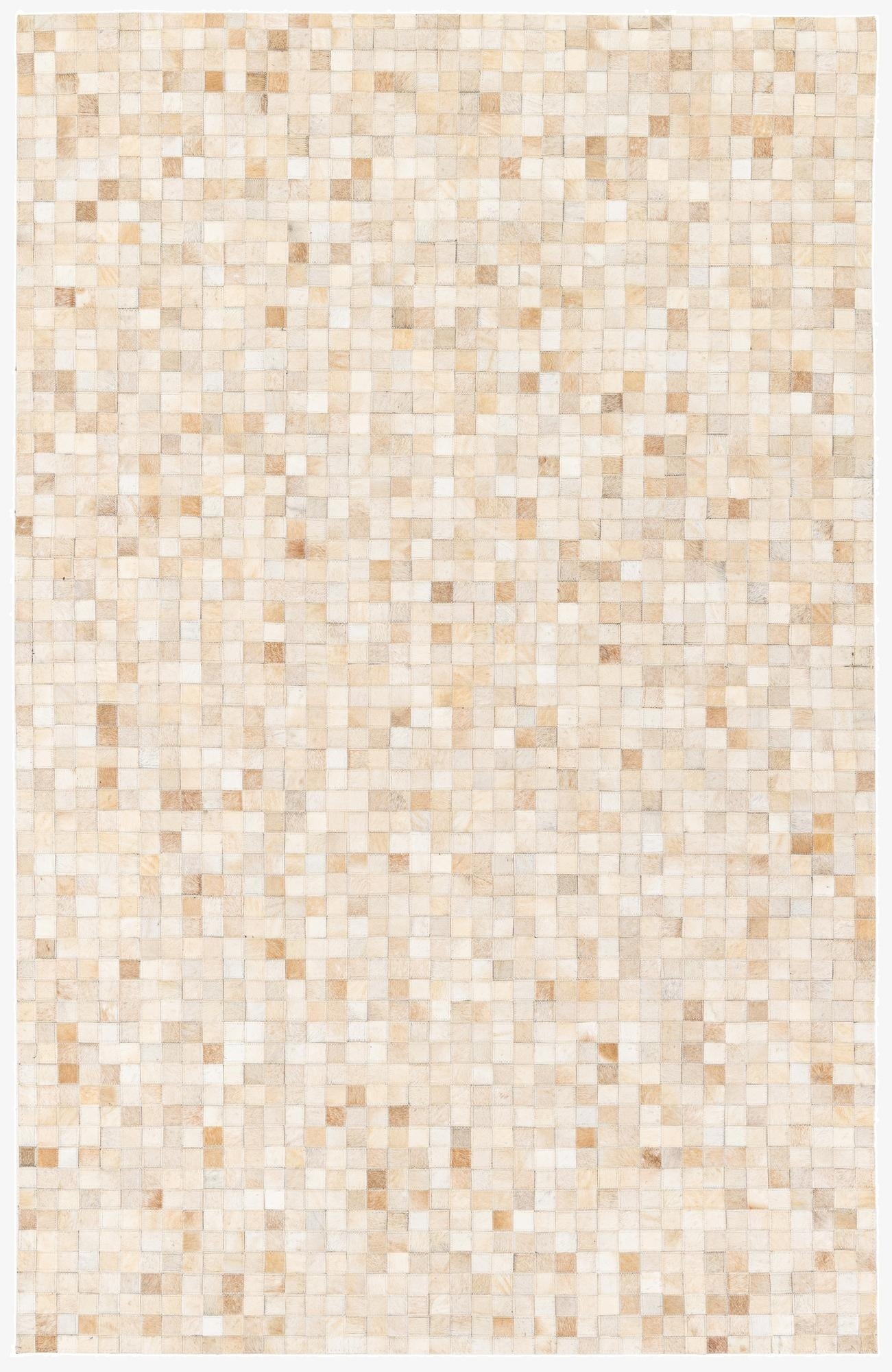  5' 2 x 7' 11 Cowhide Stocks Rug