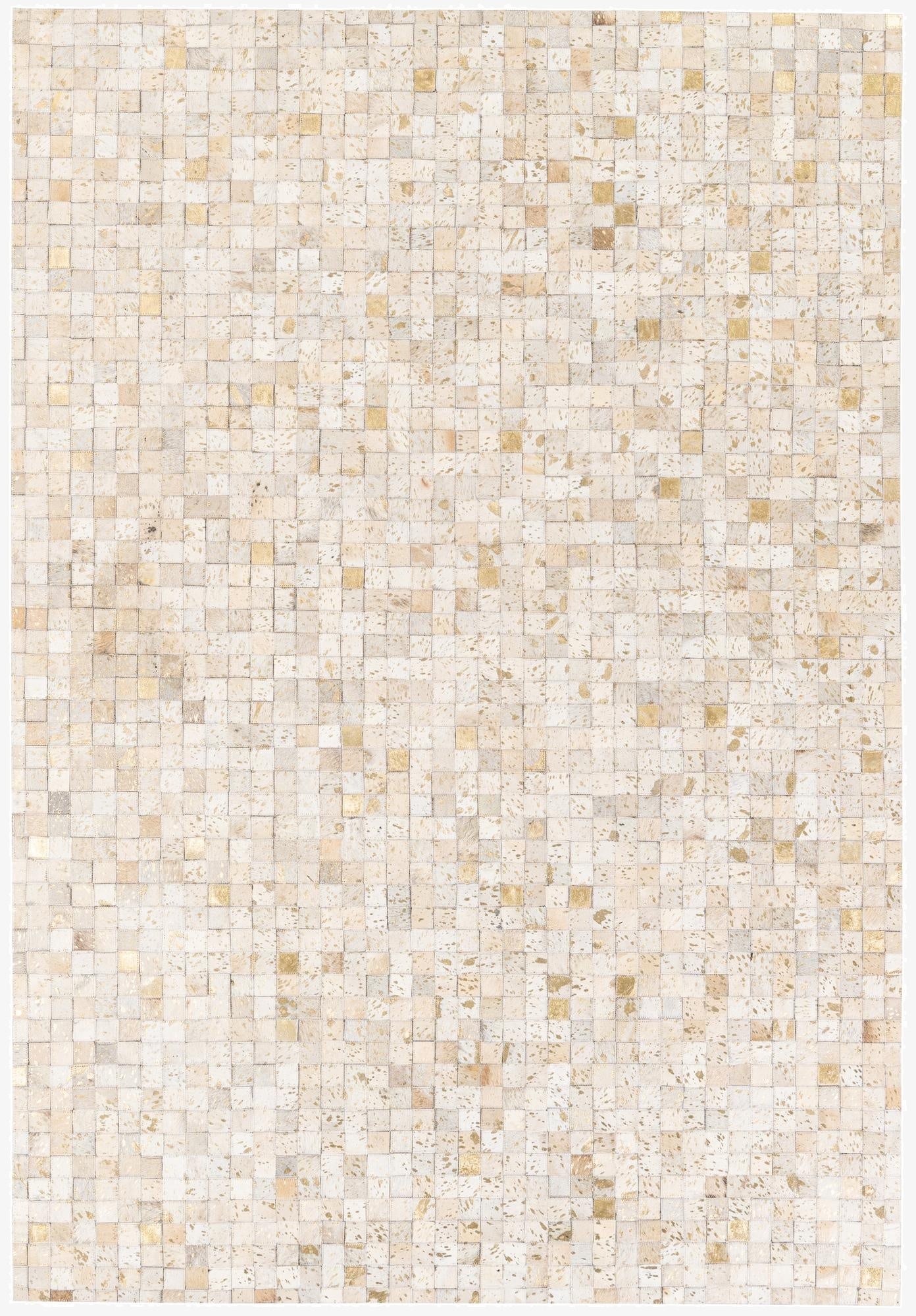  5' 2 x 7' 5 Cowhide Stocks Rug