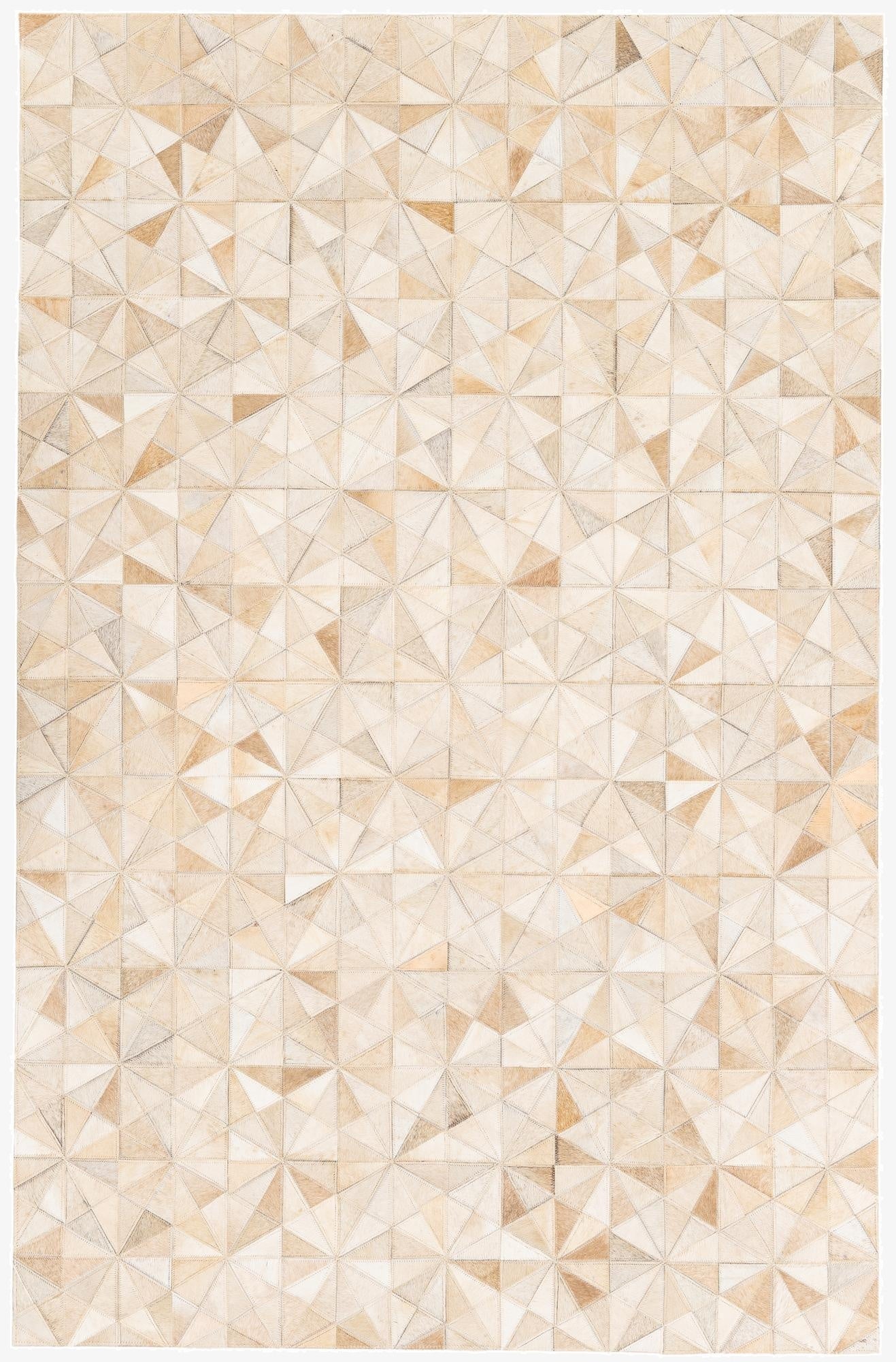  3' 11 x 6' Cowhide Stocks Rug