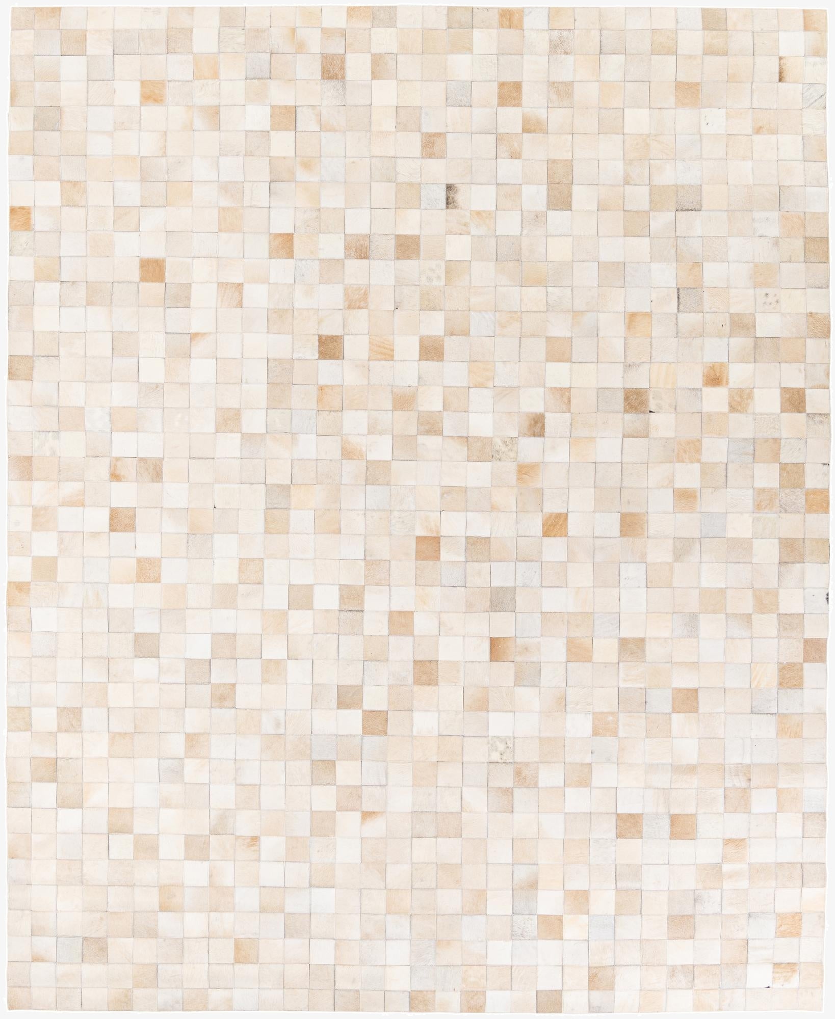  8' x 9' 10 Cowhide Stocks Rug