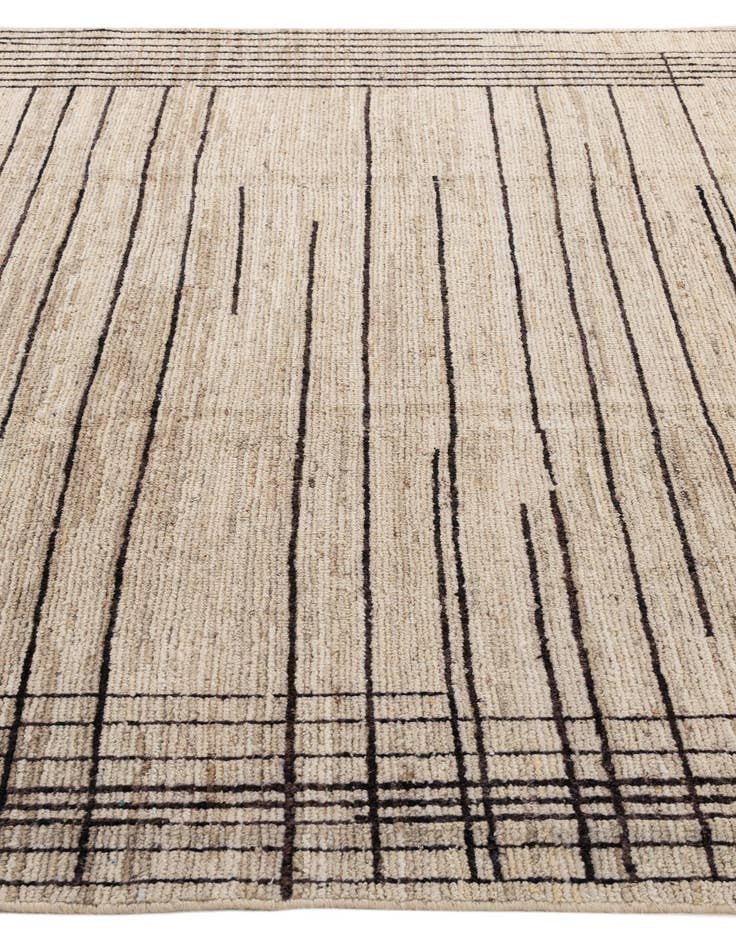 Detail image of  8' 3 x 9' 10  Hand Knotted Darya Wool Rug