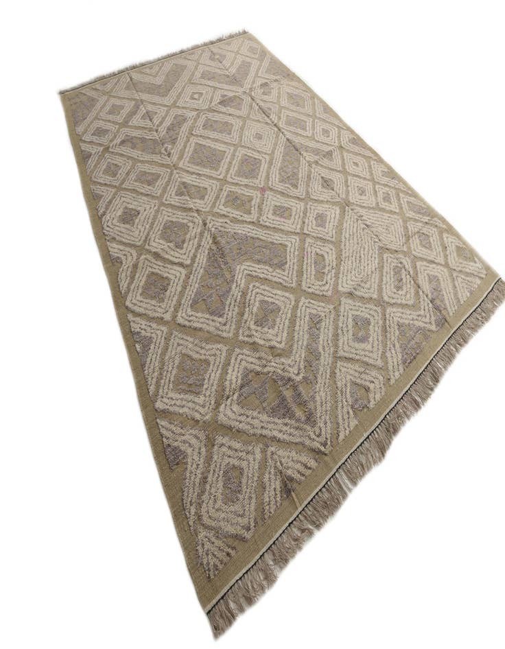 Detail image of  9' x 12' 8  Hand Knotted Darya Wool Rug