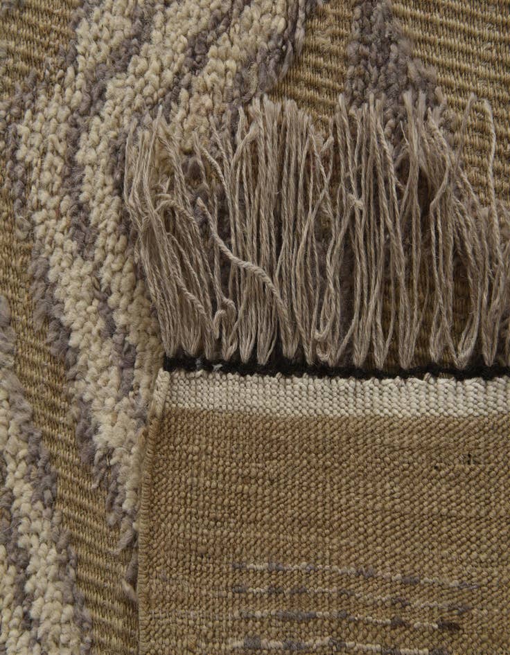 Detail image of  9' x 12' 8  Hand Knotted Darya Wool Rug