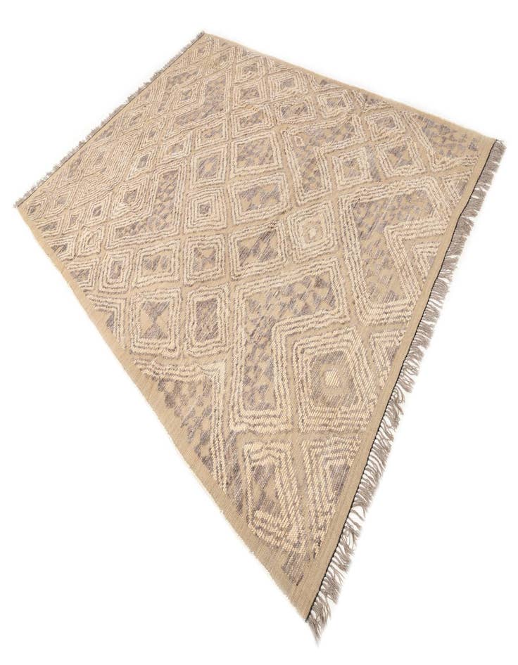 Detail image of  7' 9 x 10' 8  Hand Knotted Darya Wool Rug