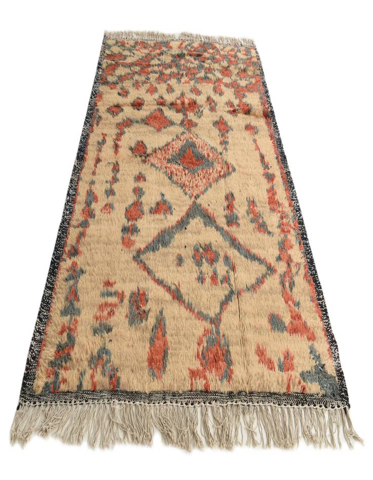 Detail image of  5' 2 x 8' 1  Hand Knotted Darya Wool Rug