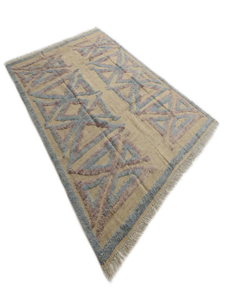 Detail image of  8' x 10' 5  Hand Knotted Darya Wool Rug