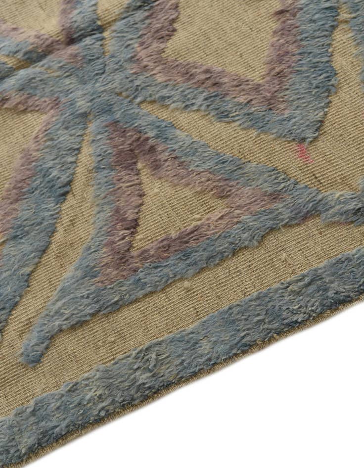 Detail image of  8' x 10' 5  Hand Knotted Darya Wool Rug