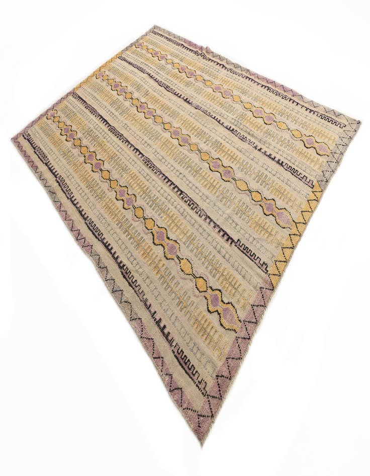 Detail image of  7' 8 x 10' 2  Hand Knotted Darya Wool Rug