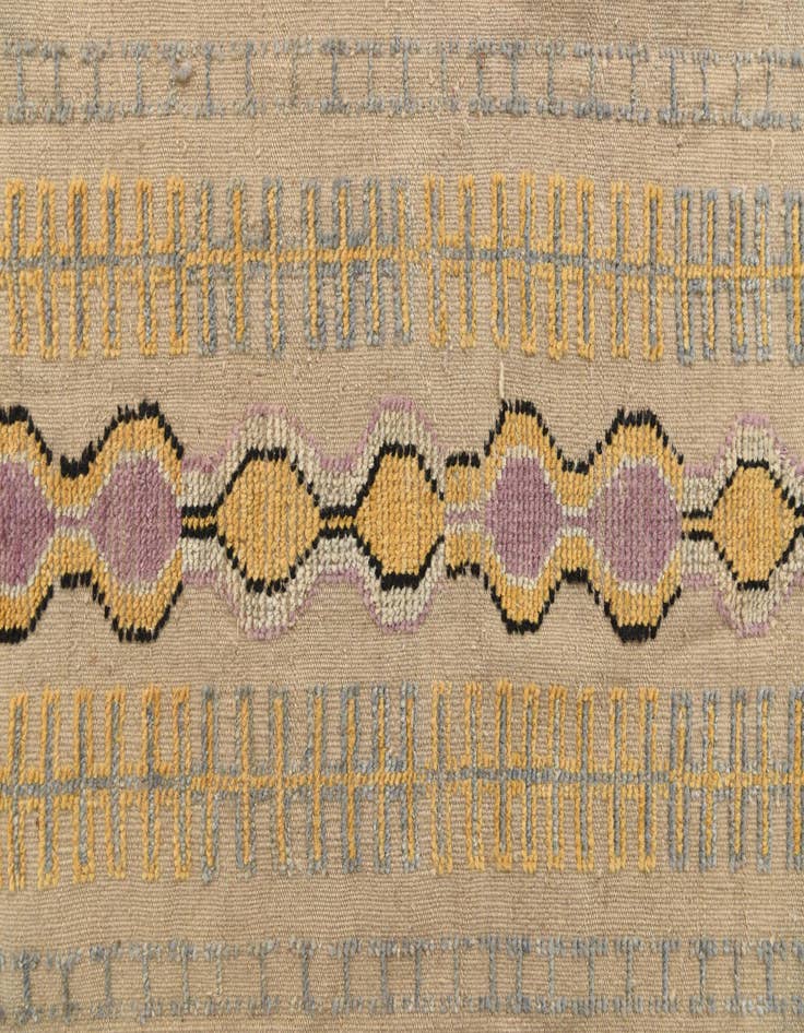 Detail image of  7' 8 x 10' 2  Hand Knotted Darya Wool Rug