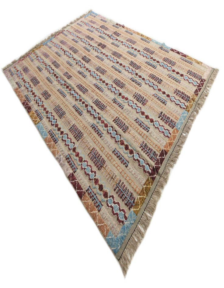 Detail image of  9' x 12' 1  Hand Knotted Darya Wool Rug