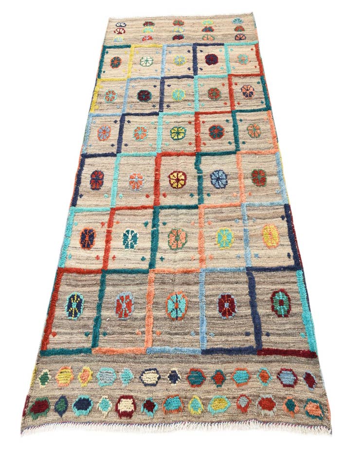 Detail image of  4' 2 x 6' 10  Hand Knotted Darya Wool Rug