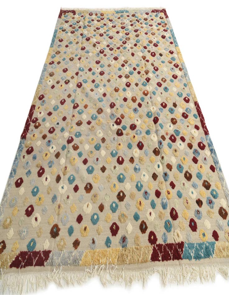 Detail image of  8' x 10' 9  Hand Knotted Darya Wool Rug