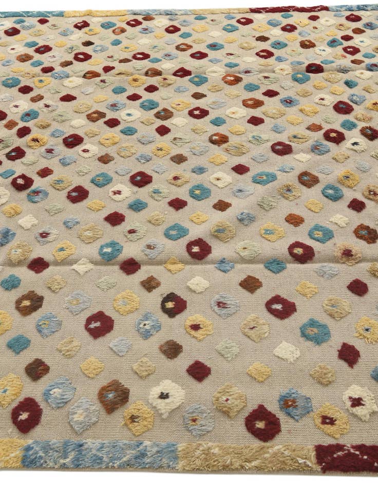 Detail image of  8' x 10' 9  Hand Knotted Darya Wool Rug