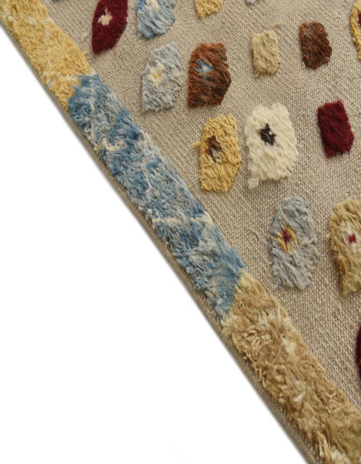 Detail image of  8' x 10' 9  Hand Knotted Darya Wool Rug