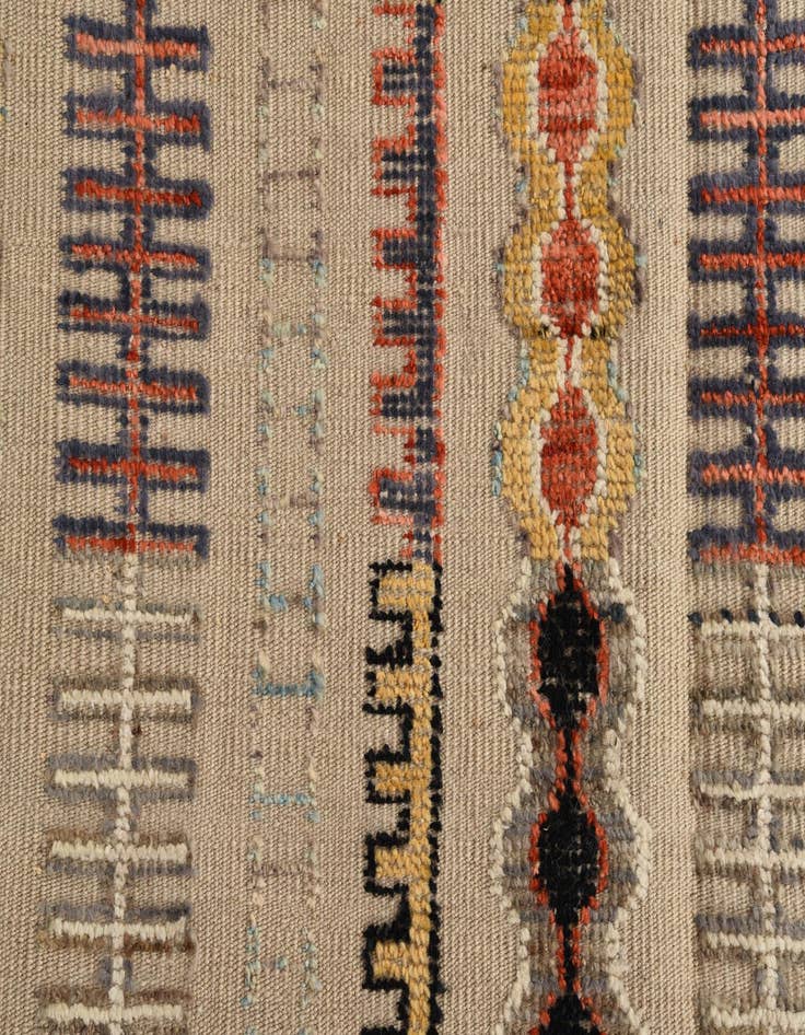 Detail image of  9' x 12' 3  Hand Knotted Darya Wool Rug