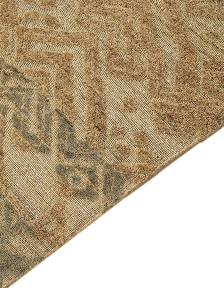 Detail image of  7' 9 x 10' 2  Hand Knotted Darya Wool Rug